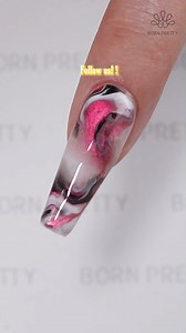 6.3M views · 148K reactions | Tired of heart nails? Try pink marble nail art design! Using #bornpretty 懶Milky White Jelly Gel (56365) Watercolor Nail Gel (56002) 6 Colors Galaxies Glass Cat Magnetic Gel: 02 (60235) Super Top Coat (58775) Tap the bio and search the product id to find more colors 殺 #nailart #allshinonme #nailsdesign #gelnails #naillover #nailsonﬂeek #nails2inspire #nailartist #nailswag #marblenails #pinkanails #vdaynails | Bornpretty | Facebook