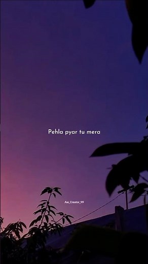 Pehla pyar tu mera tu hi aakhri sanam✨💞whatsapp status || #aesthetic #status #love #trending #viral
