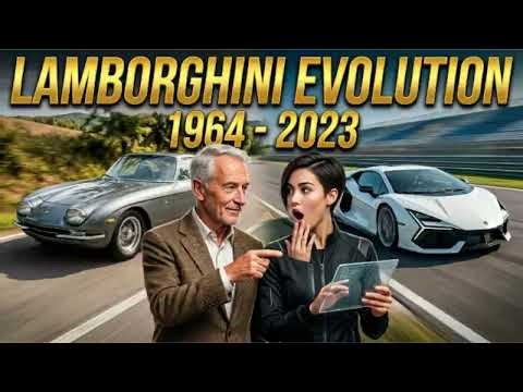 The Evolution of Lamborghini (1963–2025) | From Classic Icons to Modern Hypercars