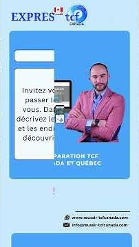 TCF Canada & Québec – Expression Écrite Tâche 1