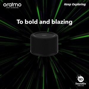 Take control of your life as you turn a boring day around with the oraimo Sound Go, portable speaker. Its control features give you music and call controls with a simple touch. Check it out, here: https://in.oraimo.com/product/sound-go/ #KeepExploring | oraimo