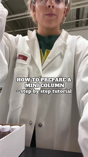 Step-by-Step Tutorial on Preparing a Mini Silica Column