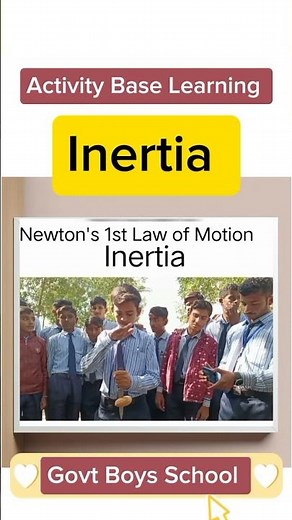Inertia | Newton's 1st Law of Motion