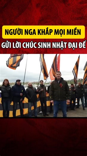 Người Nga khắp mọi miền gửi lời chúc sinh nhật Đại đế #review #quansu | Kiến Thức Quân Sự 24/7