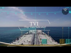 [船舶用 ARナビゲーションシステム] TVI（Top View Indicator）表示エリア
