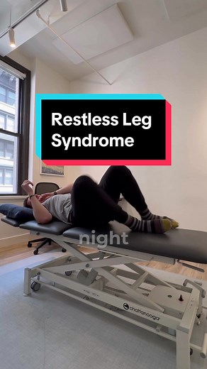 Restless leg syndrome can have a lot of different causes, but since the symptoms are coming from the nerves in the legs, mobilizing those nerves should always help at least a little bit. Next time you’re up at night tossing and turning these are worth a try. #physicaltherapy #restlesslegsyndrome