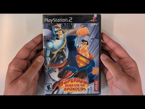 Superman: Shadow of Apokolips PS2 SEALED CIC (2025) ASMR