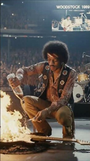 When Jimi Hendrix Set His Guitar On Fire