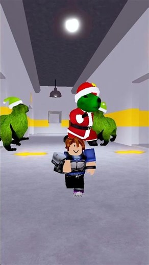 CHRISTMAS CAPYBARA FAMILY PRISON RUN 🦦 Roblox #Shorts