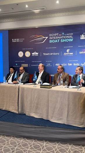 @egyptboatshow hosted its 7th Edition Exhibitors and Press Conference, marking a significant milestone on the road to the region’s most anticipated boat exhibition! 🚤 The event saw remarkable attendance from leading media platforms and esteemed exhibitors, highlighting the strong momentum leading up to the show. The conference featured a welcome speech from the organizers, an exclusive presentation of the creative marketing campaign, detailed updates on operations and logistics, and an engaging
