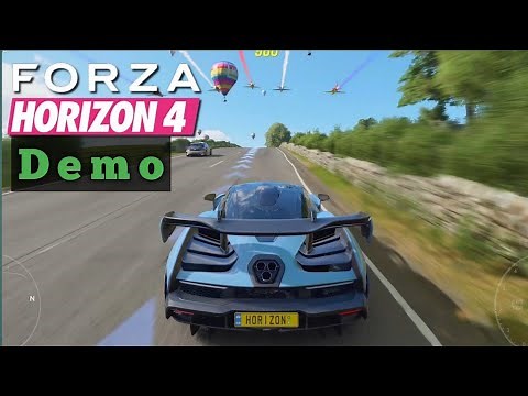 Forza horizon 4 Gameplay (Demo) version from Microsoft store || MaxBlind