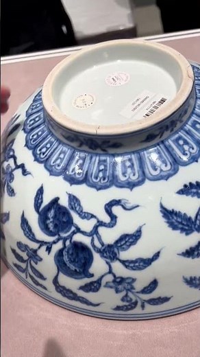 手在颤抖 宣德青花