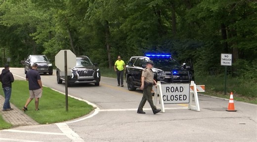 Trump visits Ohio for private fundraising event