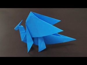 Origami Dragon Tutorial 🐉 Create a Legendary Paper Creature with Just a Few Folds!