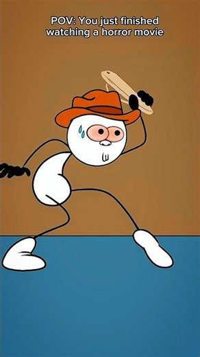 STICK MAN | HORROR MOVIE | RELATABLE THINGS BY| shorts #stickman #trending