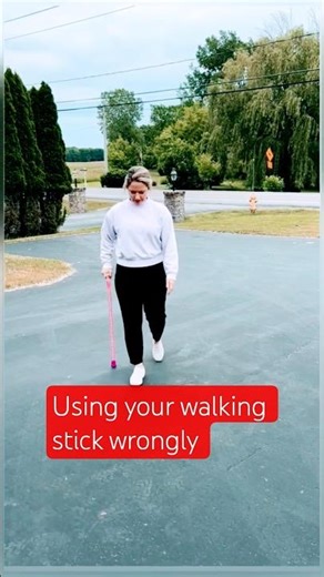 Are You Using Your Walking Stick WRONGLY? #Shorts
