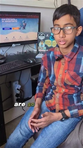He's 12 and training his own AI model