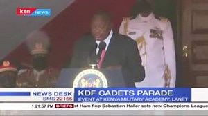 3.1K views · 98 reactions | President Uhuru Kenyatta is today commissioning a military cadets parade in Nakuru. The event is underway at the Kenya military academy in Lanet. | KTN News Kenya | Facebook