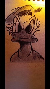 Donald Duck drawing easy #creativestyle #youtubeshorts #art