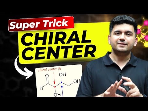 Super Trick : Chiral Center in Organic Chemistry | optical isomerism