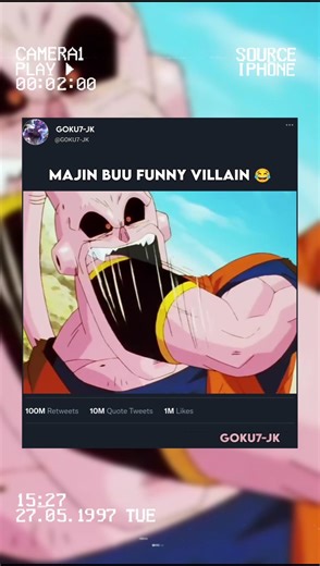 MAJIN BUU DEFEATED BY VEGETO CANDY😂🤯#dbz #dbs #dbd #dragonball #dragonballz #goku #vegeta #shorts