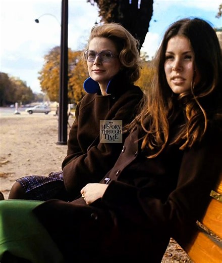 "Circa 1972, Princess Grace and Princess Caroline were captured during a golden autumn stroll in Paris, sharing a tender mother–daughter moment that radiated warmth and elegance. The photograph reflects their natural charm and the effortless grace for which the Grimaldi family is renowned, blending Parisian style with Monaco’s timeless sophistication. Away from formal duties and public engagements, this intimate glimpse into their lives showcases a personal bond and quiet joy, immortalizing a se