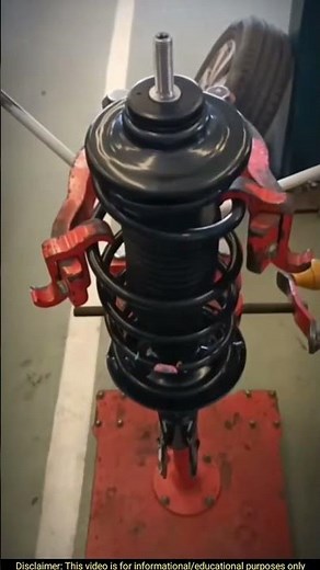 Shock Absorber Spring Fitting Guide #shortsfeed #automotive #mechanic