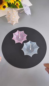 TinglePop on Instagram: "This cute DIY umbrella is perfect for play and decor—tiny, colorful, and full of charm! ☔✨ #diyumbrella #creativekids #rainydayvibes #tinglepop #unitedstates"