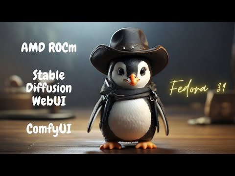 AMD ROCm on Fedora 39: A Comprehensive Guide to Stable Diffusion WebUI and ComfyUI Integration!