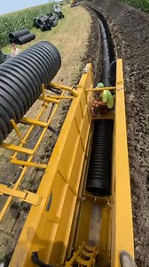 3M views · 32K reactions | Here’s a look inside the 24” dual wall boot with the pusher. We’re trenching about 5’ deep here. | Dirt Works Drainage & Excavation, LLC | Facebook