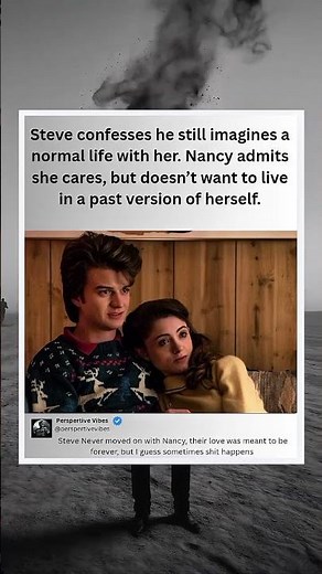 Steve and Nancy Romantic Confession, every Heartbeat Told A Story | Stranger Things