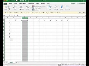 Hide and UnHide Row or Column in Excel made easy