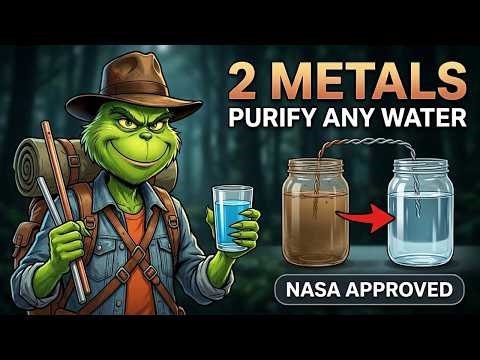 Connecting Two Metals Purifies ANY Water — The "Earth Filter" Secret They Buried