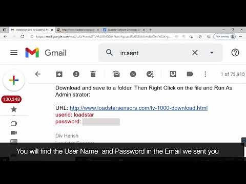 LoadVUE Pro Load Cell Software Installation