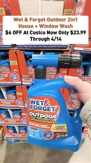 Wet & Forget Outdoor 2-in-1 House + Window Wash -- Easy Outdoor Cleaning #cleantok #diy #cleaning