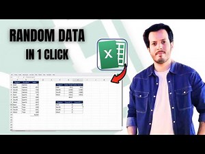 Generate Random Numbers in Excel | Create Sample Data Sheets Instantly