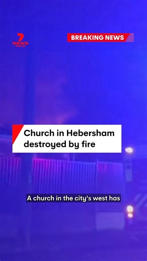 208K views · 1.8K reactions | A church in Hebersham in Sydney's west was destroyed by fire overnight. #Hebershamchurchfire #Sydney #churchfire #Hebersham | 7NEWS Sydney | Facebook