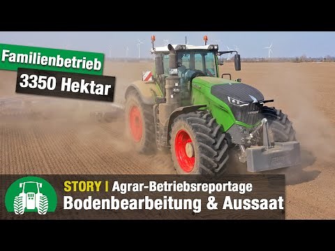 Tegethoff Agrar: Moderner Ackerbau im Fokus 1/3 | Fendt 1050 Vario | Köckerling Allrounder Flatline