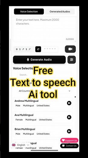 Free Unlimited AI Voice Generator | Speechma Full Demo & Review