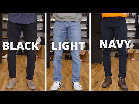 5 Types of Jeans Every Guy Needs