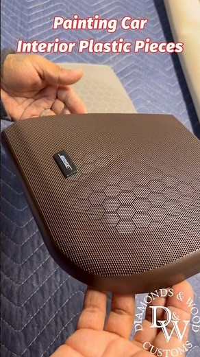 How To: Paint Car Interior Plastic Trims