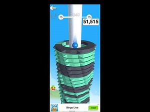 playing stack ball - crash platforms game🤗🤗⛳️⚽️🤸 #shorts #stackball #shortlive #live #livegame #game