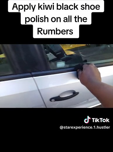 How to Make Bumper Shine Using Kiwi Black Shoe Polish
