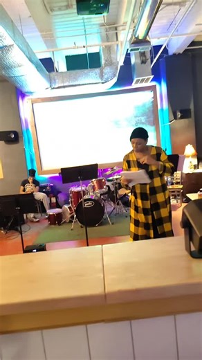 We got poetry, decent drinks, a food truck, and live music from the CAI band tonight At Brewers Corner the Living room KC 3105 Gilliam KCMO. C'mon out.