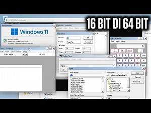 Menjalankan Program 16 Bit di PC 64 Bit??? Gimana Caranya??? - OTVDM