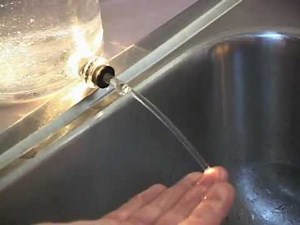 Water Light Pipe with White Light