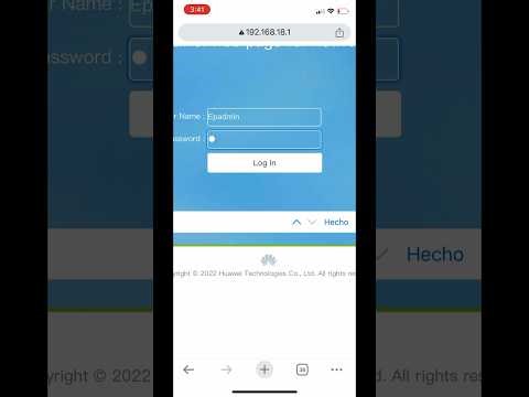 Configuracion Router huawei #router #HG8145V5