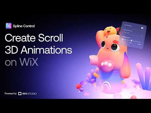 Add Stunning 3D Scroll Animations to Your Wix Website - No Code Widget (Tutorial)