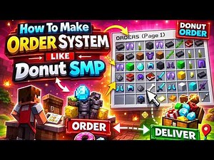 Donut SMP Auction House Plugin Setup 🔥 | Minecraft AH GUI Like Donut SMP (FREE)