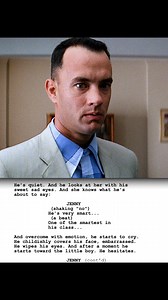 1.3M views · 19K reactions | When Forrest meets his son for the first time, he asks the heartbreaking question: “Is he smart?” That line wasn’t in Eric Roth’s original draft of the screenplay — it was added later in production. The addition gave the scene its emotional core, turning a tender moment into one of the most unforgettable in the film. | Screenplayed | Facebook